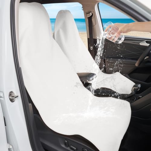 Waterproof 2 Pack Car Seat Cover Universal Fits Car Sweat Towel - Image 5