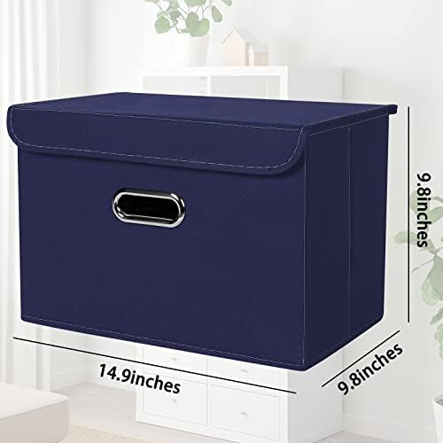 STOREONE Fabric Storage Cube Bins Foldable Organizer Container Collapsible - Image 2
