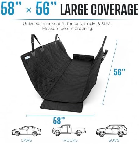 Bulldogology Dog Car Seat Cover - Image 5