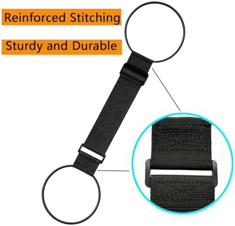 Luggage Straps for Suitcases, Extended Adjustable Luggage Connector Straps - Image 4