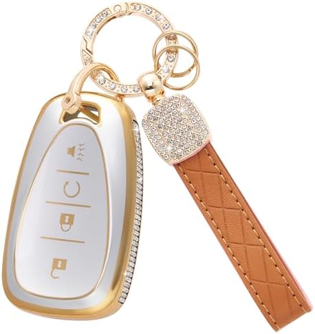 Rislobx Key Fob Cover Fit for Chevy Key, Car Key Case Protector by Rislobx