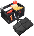 Mandark Car Trunk Organizer, Collapsible Multi Compartment Vehicle Storage Box by Unknown