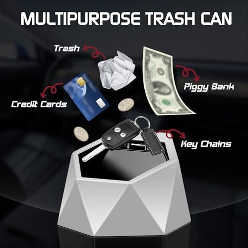 Car Trash Can with Lid, 30 Additional Trash Bags - Image 6