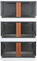 Stackable Storage Bins with Wheels by Ezee+space