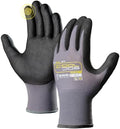 COOLJOB 12 Pairs Safety Work Gloves, Microfoam Nitrile Rubber Coated by COOLJOB