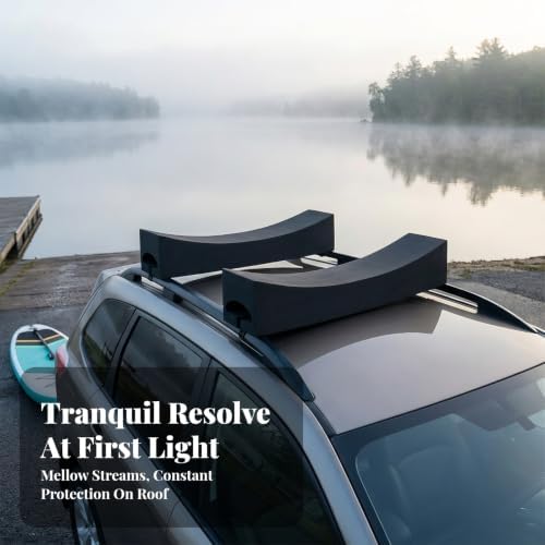 Menolana Non-Slip Soft Roof Rack Pads Compact Block-Like Design, Car Roof Rack - Image 5