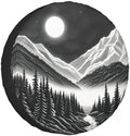Mountain Lake Tree Landscape Spare Tire Cover Weatherproof Wheel Tire Cover by Unknown