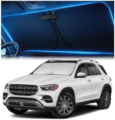 Magnelex Windshield Sun Shade for Mercedes GLE 350 450 2012-2026, Foldable Car by Magnelex