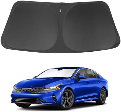 Windshield Sun Shade for 2021-2026 Kia K5/2020-2026 Hyundai Sonata by LHFLIVE