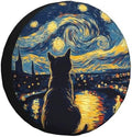 Cat Spare Tire Cover Waterproof Wheel Cover 17 Inch Universal Fit by Unknown
