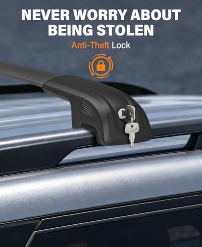 300lbs Roof Rack Cross Bars Compatible - Image 6