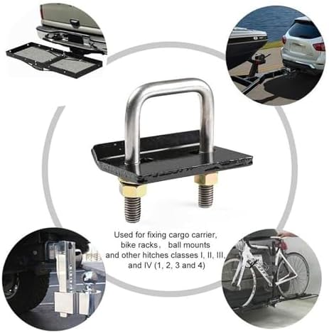 Hitch Tightener 2 Inch, Anti Rattle Hitch Clamp Hitch Noise Reducer, Heavy-Duty - Image 4
