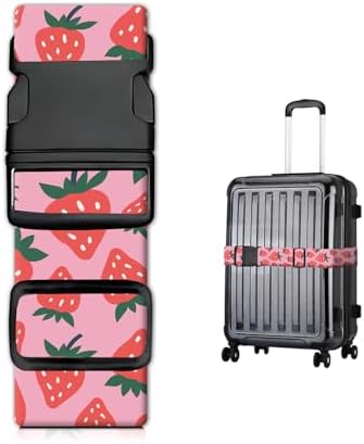Luggage Straps for Suitcases, Heavy Duty Travel Belt by JYCardPKT