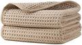 Microfiber Waffle Hand Towels, 2 Pieces, Fast Drying, Lint Free 430 GSM by Unknown