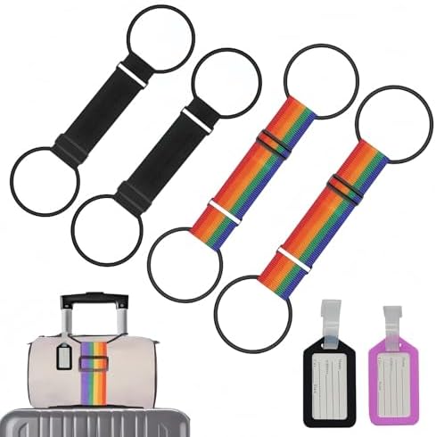 Multi usestrong Adjustable Luggage Straps-Flexible and Adjustable Elastic by Unknown