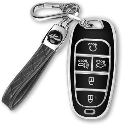 MILD EAST For Hyundai Key fob Cover 5 Button by MILDEAST