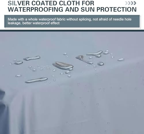 Car Roof Rack Cover, Waterproof Rooftop Cargo Cover, 74.8 x 57 Inches Rooftop - Image 3