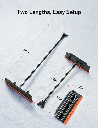 AstroAI 48" 2-in-1 Snow Scraper - Image 6