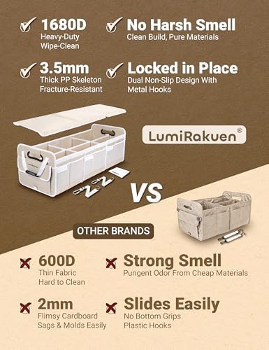 Car Trunk Organizer with Removable Lid - Image 6
