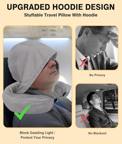Stuffable Travel Neck Pillow - Image 2