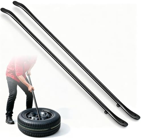 Tire Bars for Semi Tires, Heavy Duty tire Iron for tire Tools for Changing Tires by Unknown