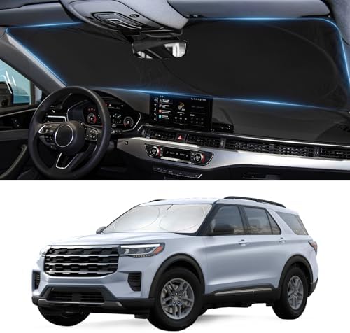 Sunshade for Ford Explorer 2020-2026 Windshield Sun Shade Protector - Image 4