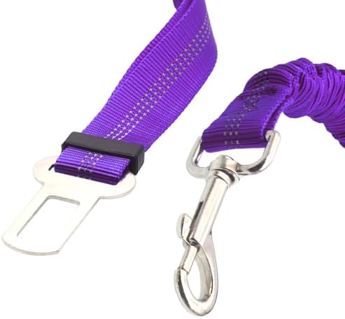 2 Dog Car Harness Seatbelt Seat Belt Leash Travel Accessories Bungee Anti Shock - Image 2