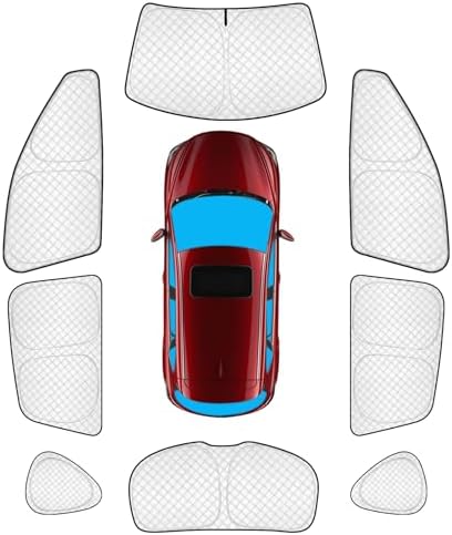 KMF 8pcs Thicken Full Sun Shades by KMF