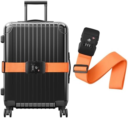 Chelmon Luggage Straps for Suitcases Luggage Strap TSA Approved Travel Belt by Chelmon