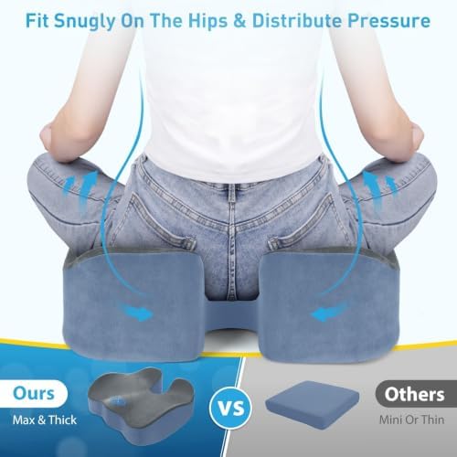 BlissTrends Thick Seat Cushion for Office Chair & Car Seat - Image 4