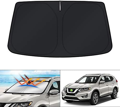 KUST Windshield Sun Shade for 2014-2020 Nissan Rogue Accessories Sunshade by KUST