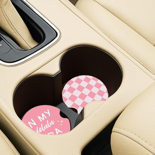 Ceramic Car Coasters – Absorbent Car Cup Holder Coaster Set - Image 6