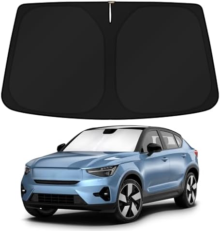 KUST Windshield Sun Shade for 2022-2025 Volvo C40 Recharge, Ultimate SUV by KUST