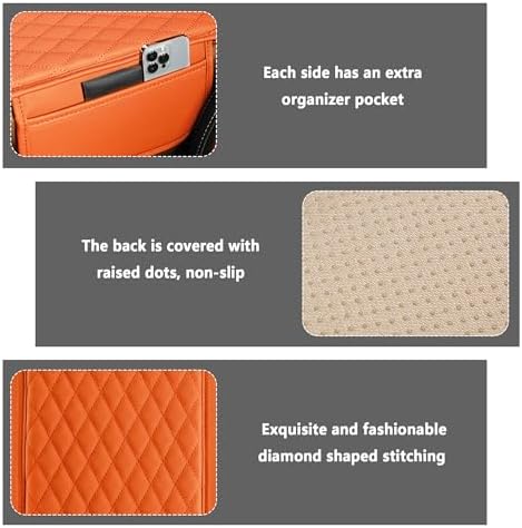 Stacool Upgraded Car Center Console Cover, Microfiber Leather Car Armrest Cover - Image 3