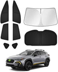 Canvcle Sunshades for Subaru Crosstrek 2024 2025 2026 Accessories Windshield by Canvcle