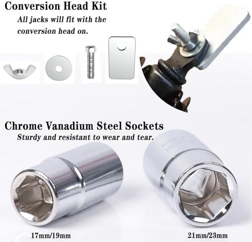 4PCS Car Wrench Set, 14-20Inch Telescoping Lug Nut Wheel Wrench - Image 6
