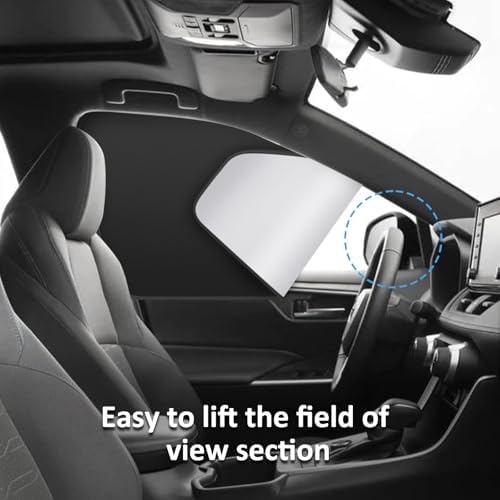 Silver Reflective Car Window Curtains - Image 6