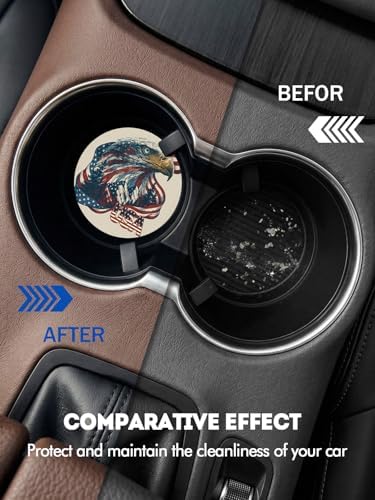 WOCOCN Car Coasters for Cup Holders - Image 4