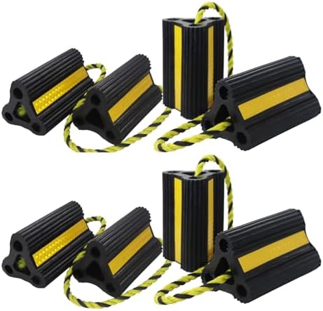 RV Wheel Chocks 4 Pair 8 Pack by Unknown