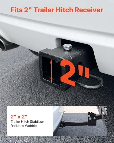 VEVOR Hitch Mount Cargo Carrier, 500LBS Capacity High-Strength Steel Hitch - Image 4