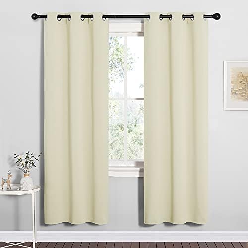 NICETOWN Beige Blackout Curtains by NICETOWN