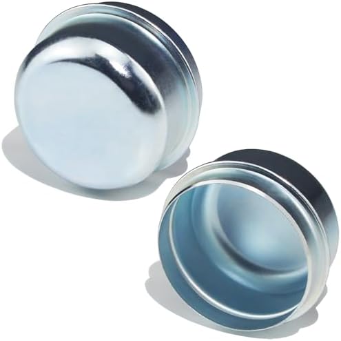 2pcs 1.98'' Trailer Hub Dust Caps by GREPSPUD