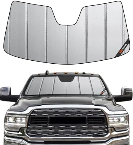 Pigenius Windshield Sun Shade for Ram 2500/3500/4500/5500 2019-2024 by Pigenius