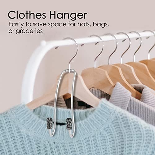 Guoord Bling Auto Hooks, Car Hangers Organizer Seat Headrest Hooks，Bag - Image 3
