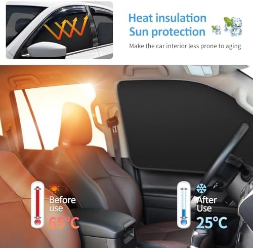 Leather Car Curtains for Side Window - Image 5