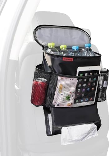 AUTOARK Car Seat Back Organizer and Cooler Set, Bigger-Capacity - Image 2