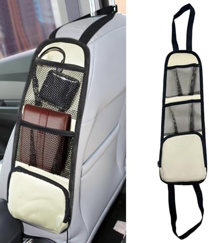 Car Seat Side Organizer, Seat Side Storage Pocket, Car Multi-Pockets Backseat by Unknown