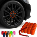 ColorLugs Vinyl Lug Nut Cover | Orange | Flexible Fit Wheel Lug Nut Cap | Fits by Colorlugs