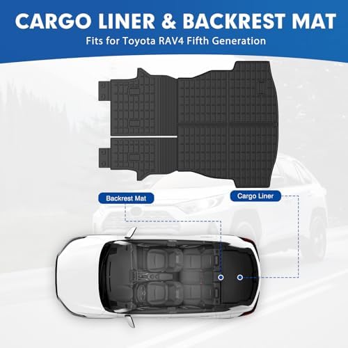 Mixsuper Cargo Liner with Backrest Mats - Image 2