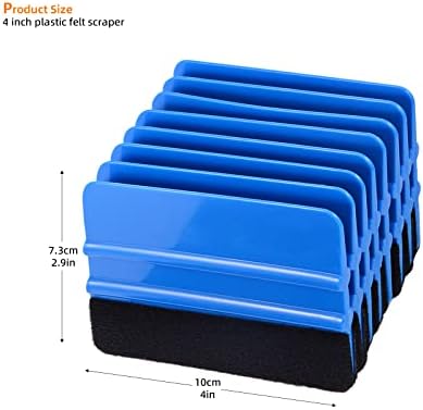 EHDIS 10pcs Vinyl Squeegee 4 Inch Car Vinyl Scraper Decal Applicator Window - Image 7